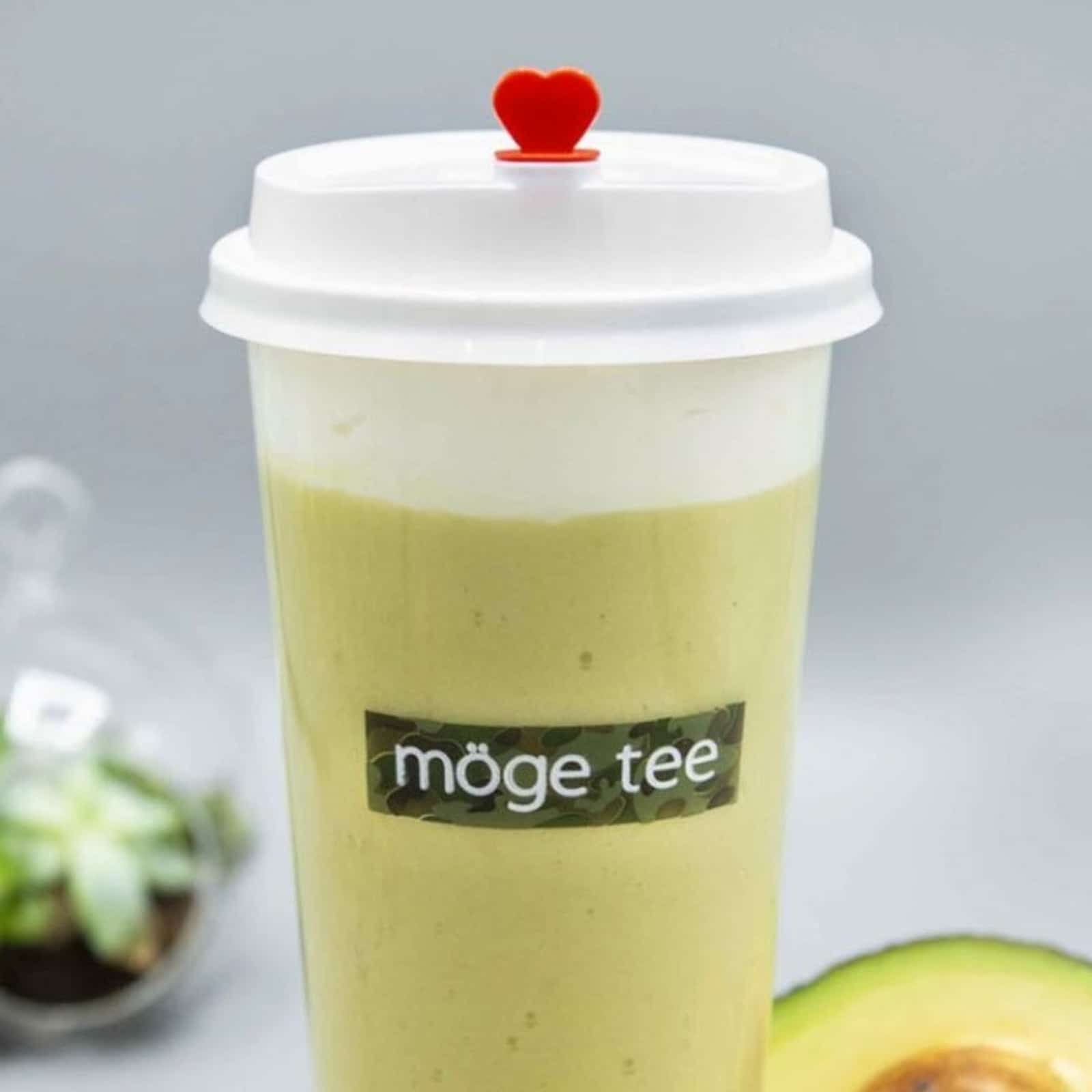 Cheese Foam Avocado Tea Slush — Moge Tee Durham