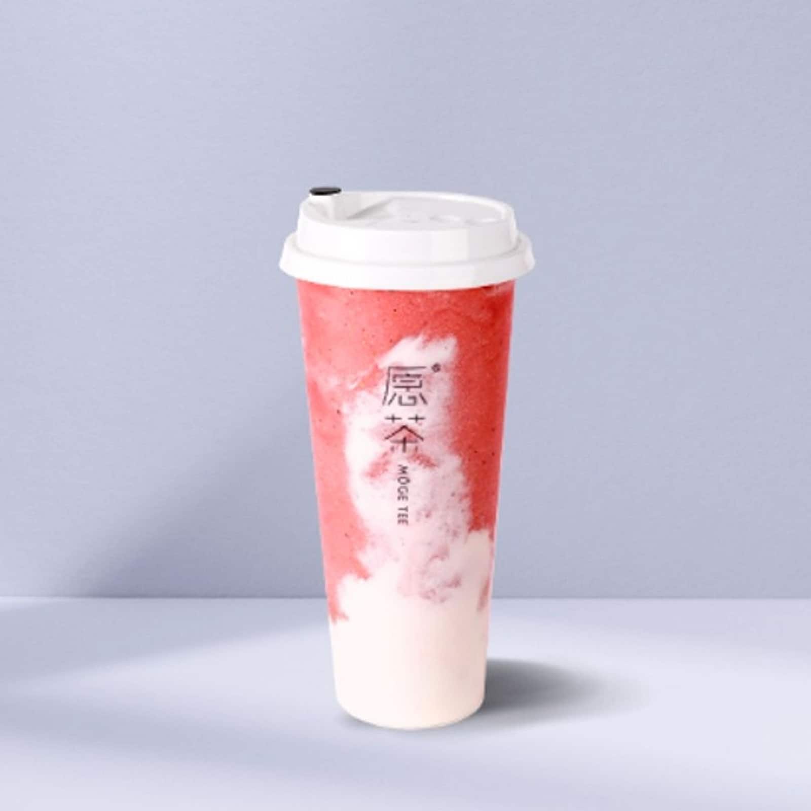 Cheese Foam Berry Tea Slush — Moge Tee Durham