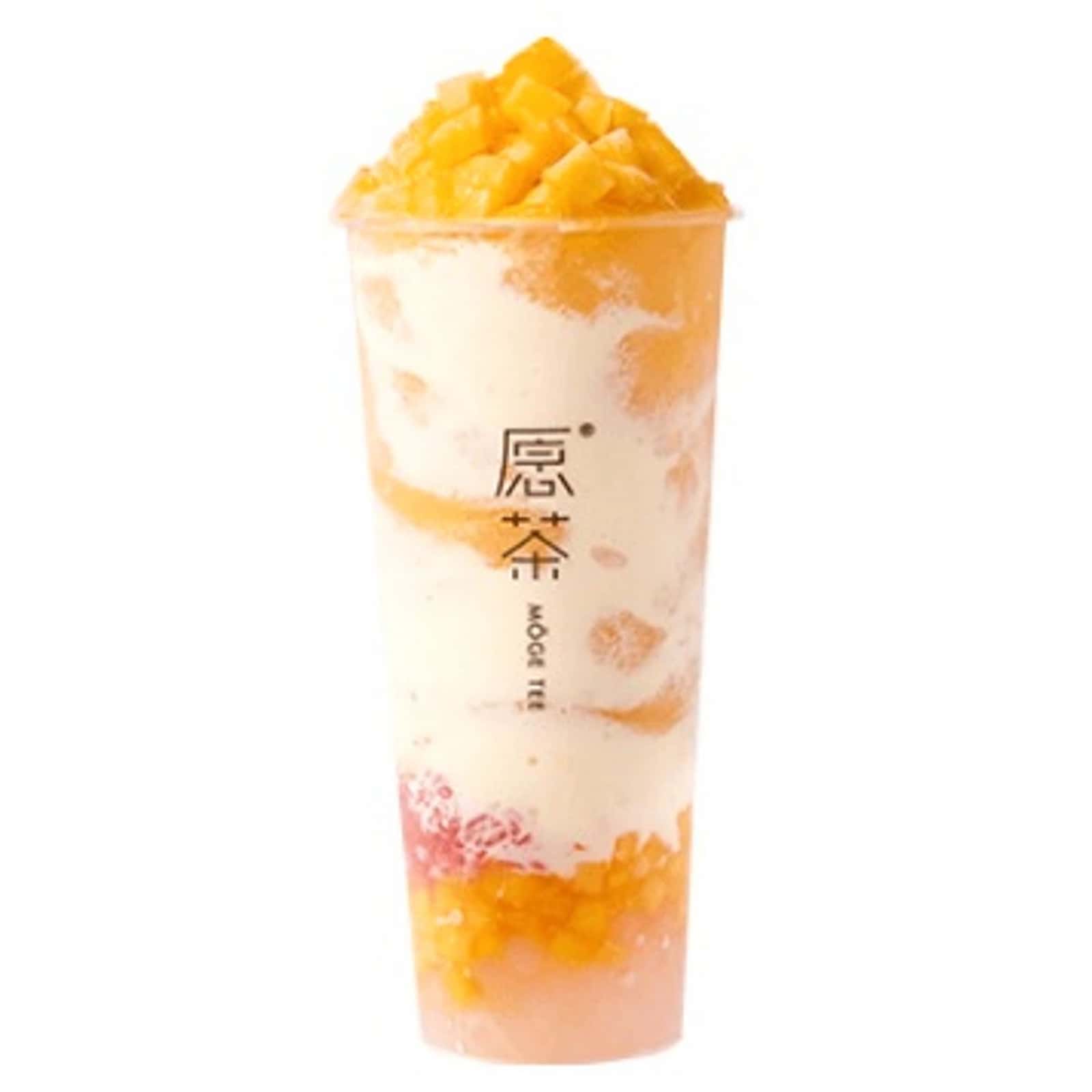Cheese Foam Mango Pomelo — Moge Tee Durham