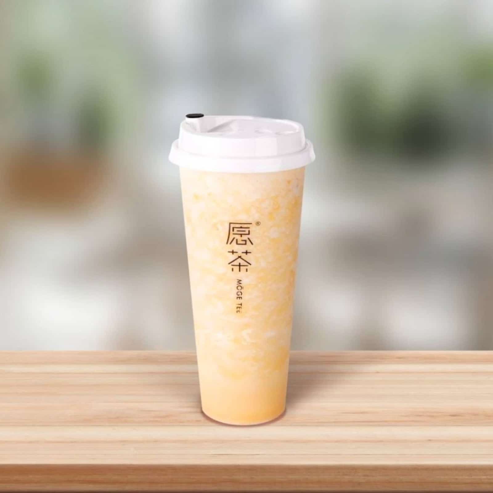 Cheese Foam Pineapple Tea Slush — Moge Tee Durham
