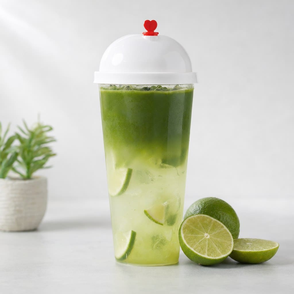 Crushed Lime Matcha Tea — Moge Tee Durham