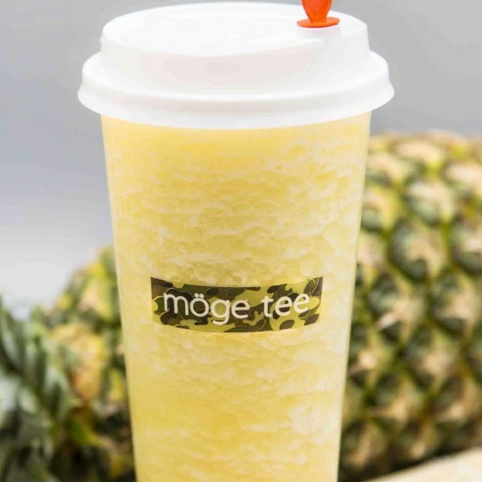 Pineapple Tea Slush — Moge Tee Durham