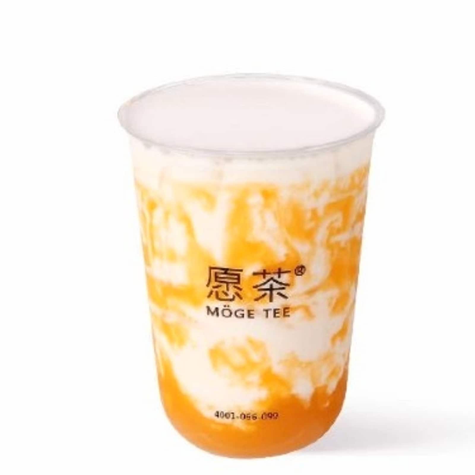 Mango Bubble Milk Tea — Moge Tee Durham
